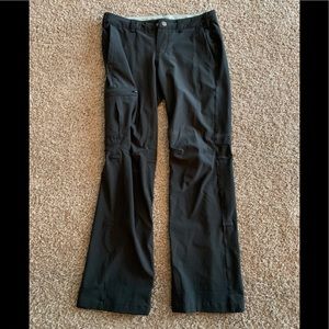 REI Co-Op Kornati Roll-up Pants 2 Petite Black